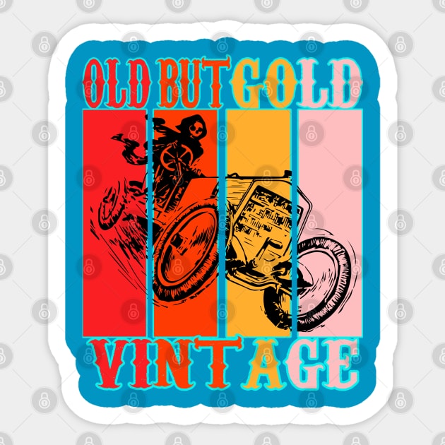 vintage cars old but gold vintage collection Sticker by yacineshop